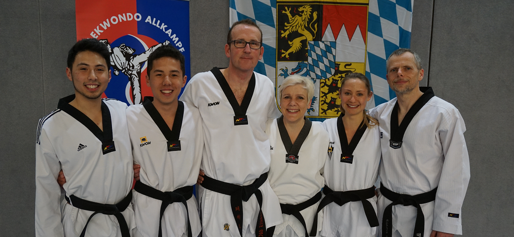Taekwondo Großmeister Kerstin und Markus Koch.